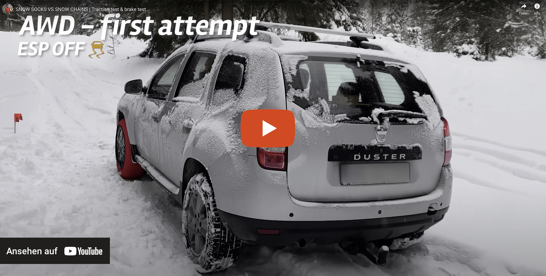 Schneesocken Video Schneesocken Video