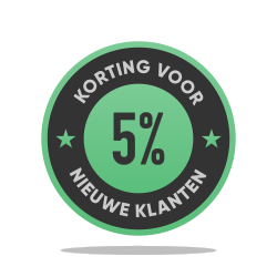Korting voor nieuwe klanten