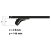 Galerie de toit Menabo PickUp 120 cm