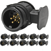 10 Mini sneladapter 13 naar 7polig