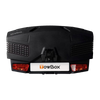 Transportbox voor op de trekhaak TowBox V4 Evo Urban zwart