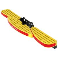 Universele dubbele treeplank 3-delig voor trekhaakframes