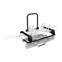 Ski- en snowboarddrager voor fietsendrager Peruzzo Pure Instinct + Parma