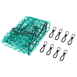 Ladingsbeveiligingsnet met rubberen spanners passend voor wilddrager Gehetec Deep 210