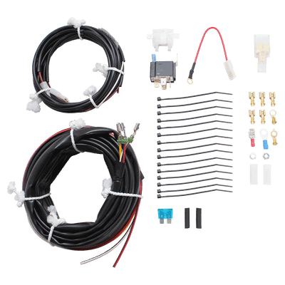 Set d&#039;éxtension plus permanent, masse et câble de charge avec relais de coupure