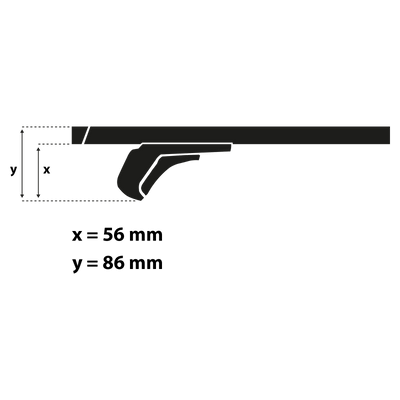 Dakdrager G3 Clop airflow 127 cm