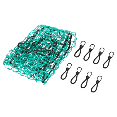 Ladingsbeveiligingsnet met rubberen spanners passend voor wilddrager Gehetec Deep 210