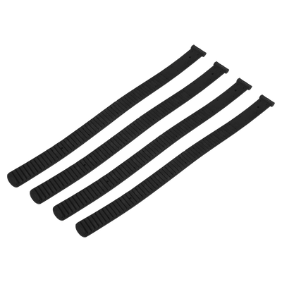 Lot de 4 sangles à cliquet pour pneus de 2,4” à 3” très longue