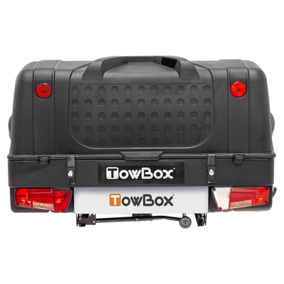 Coffre sur attelage TowBox V1 noir