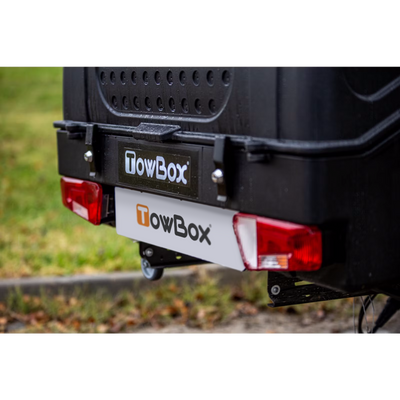 Coffre sur attelage TowBox V1 noir