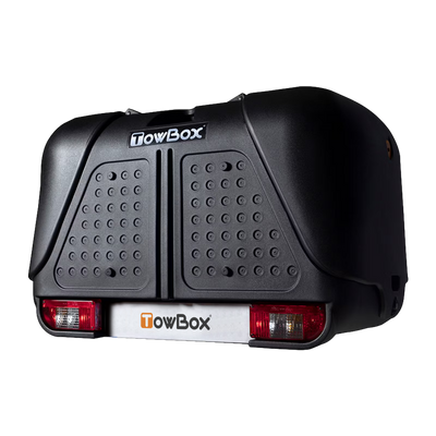 Coffre sur attelage TowBox V2 noir
