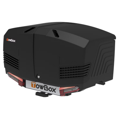 Coffre sur attelage TowBox V3 noir