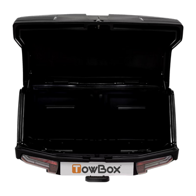 Coffre sur attelage TowBox V3 noir