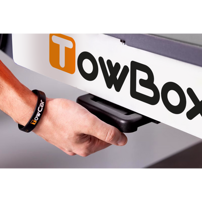 Coffre sur attelage TowBox V3 noir