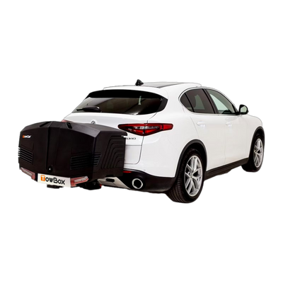 Coffre sur attelage TowBox V3 noir