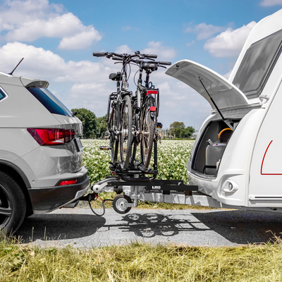 Porte-vélos LAS BC260 black timon remorque et caravane