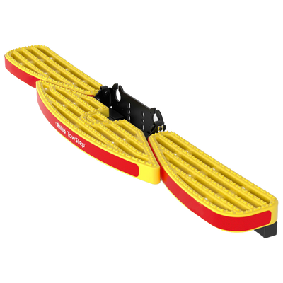 Universele dubbele treeplank 3-delig voor trekhaakframes