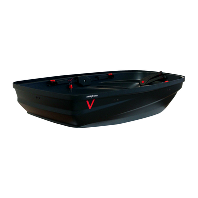 Coffre de toit G3 Bicube 300+ noir mat