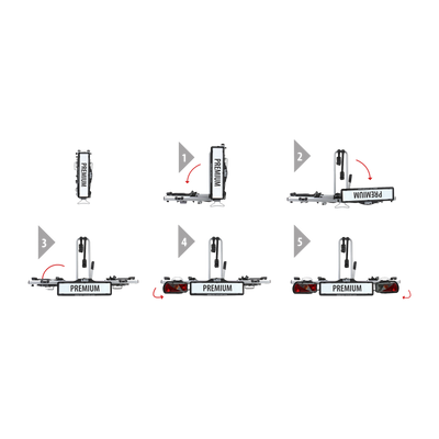 Fietsendrager Eufab Premium